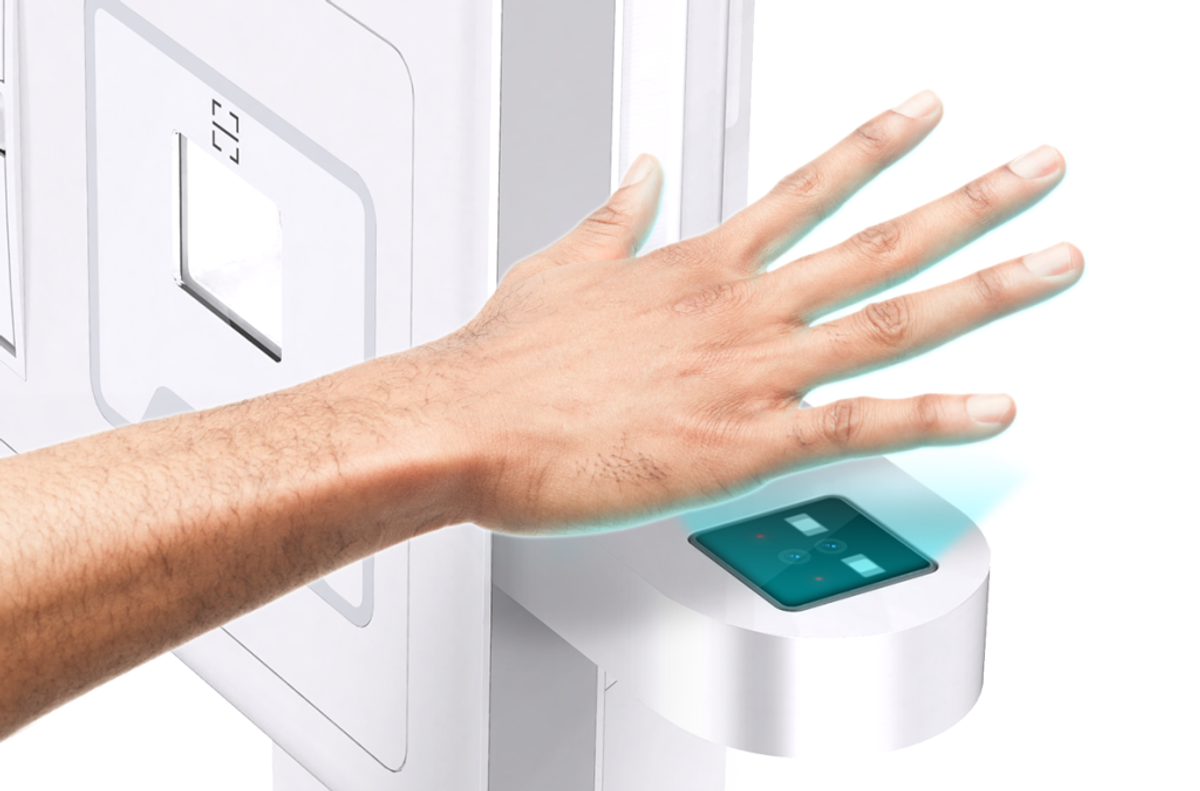 Palm Print payment scanner
